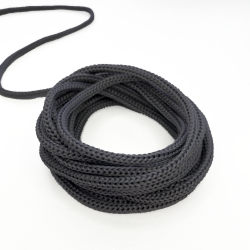 Шнур для одежды d-4.5мм, цвет Серый (на отрез)  в Кубинке