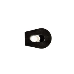 Зажим для шнура 4 мм KL  Чёрный + Белый (поштучно)  в Кубинке