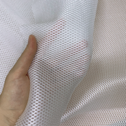Сетка 3D трехслойная Air mesh 160 гр/м2, цвет Белый (на отрез)  в Кубинке