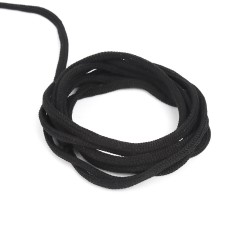 Шнур для одежды 4,5 мм, цвет Чёрный (на отрез)  в Кубинке