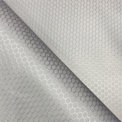 Ткань Оксфорд 300D PU Рип-Стоп СОТЫ, цвет Светло-Серый (на отрез)  в Кубинке