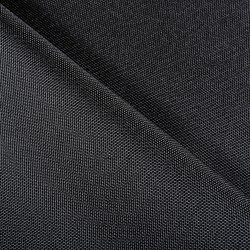 Ткань Кордура (Китай) (Оксфорд 900D), цвет Черный (на отрез)  в Кубинке