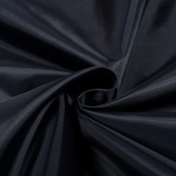 Ткань подкладочная Таффета 190Т, цвет Темно-Синий (на отрез)  в Кубинке
