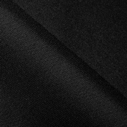 Прорезиненная ткань Оксфорд 600D ПВХ, Черный  в Кубинке, 340 г/м2, 359 руб