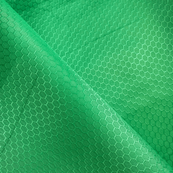 Ткань Оксфорд 300D PU Рип-Стоп СОТЫ, цвет Зелёный (на отрез)  в Кубинке