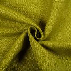 Ткань Рогожка (мебельная), цвет Зелёный (на отрез)  в Кубинке