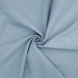 Ткань Перкаль, цвет Серый (на отрез) (100% хлопок) в Кубинке